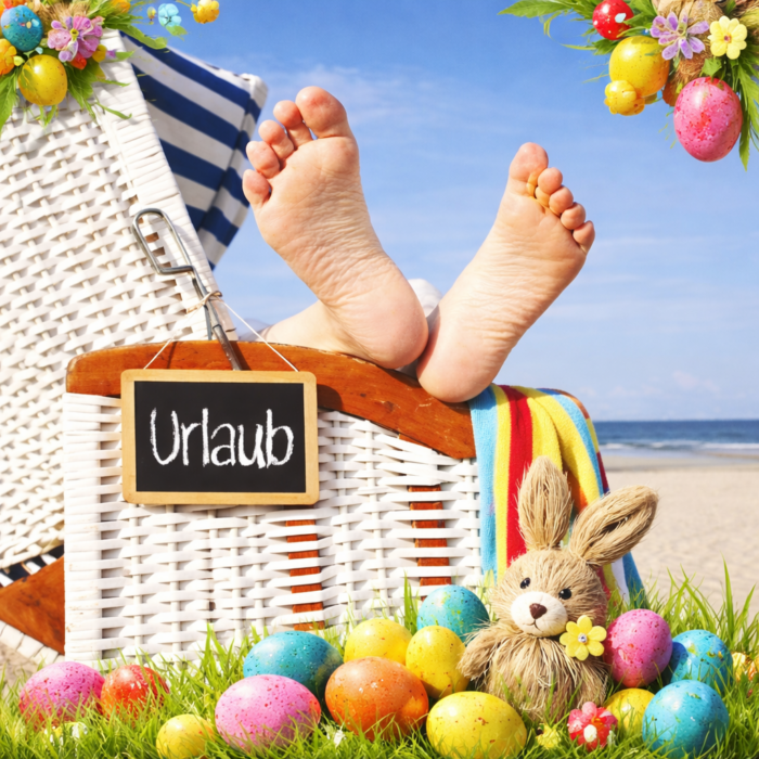 Genießt die Feiertage – ab dem 07.04. sind wir wieder wie gewohnt für euch da! 😊🦷